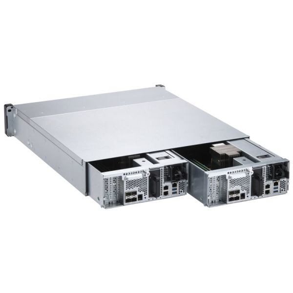 QNAP ES2486dc NAS Rack (2U) Ethernet LAN Zwart D-2142IT (ES2486DC-2142IT-128G)