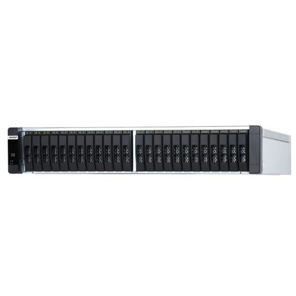 QNAP ES2486dc NAS Rack (2U) Ethernet LAN Zwart D-2142IT (ES2486DC-2142IT-96G)