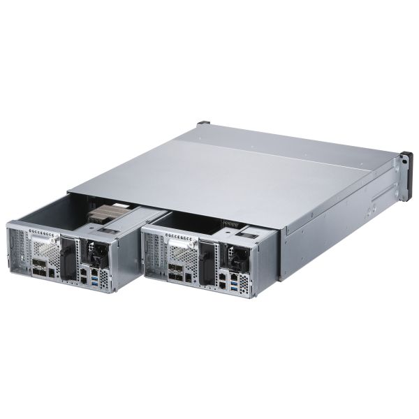 QNAP ES2486dc NAS Rack (2U) Intel® Xeon® D D-2142IT 96 GB DDR4 0 TB QNAP Enterprise System Zwart (ES2486DC-2142IT-96G) QNAP ES2486dc NAS Rack (2U) Intel® Xeon® D D-2142IT 96 GB DDR4 0 TB QNAP Enterprise System Zwart (ES2486DC-2142IT-96G)