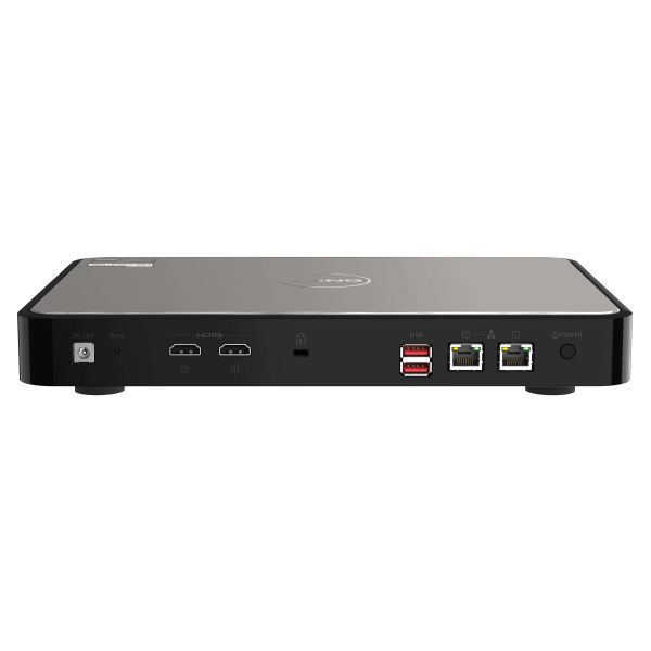 QNAP HS-264 NAS Desktop Intel® Celeron® N5105 8 GB 0 TB QNAP Turbo System Zwart (HS-264-8G)