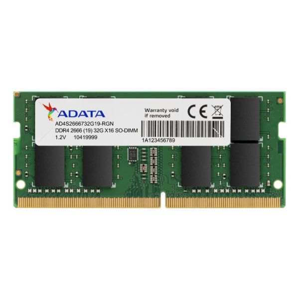 ADATA Premier geheugenmodule 8 GB DDR4 260-pin SO-DIMM (AD4S26668G19-SGN)
