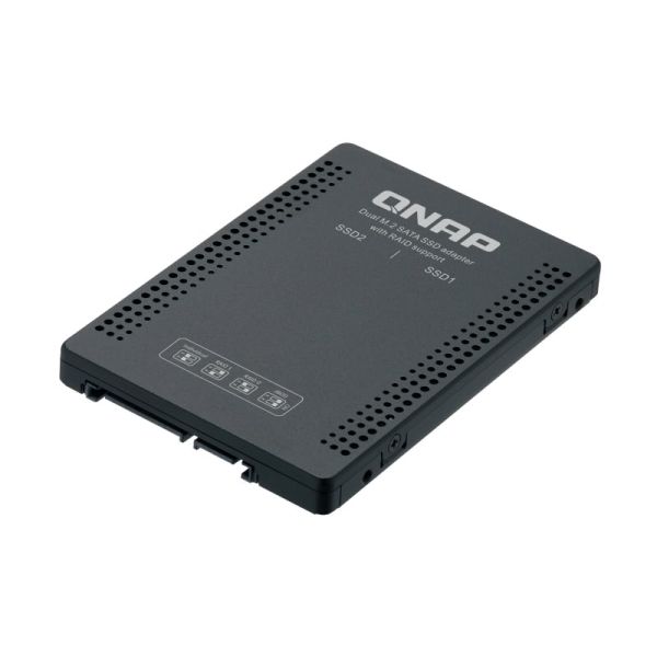 QNAP QDA-A2MAR behuizing voor opslagstations SDD-behuizing Zwart M.2 (QDA-A2MAR)