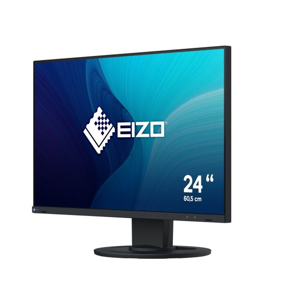 EIZO FlexScan EV2400R-BK computer monitor 60,5 cm (23.8") 1920 x 1080 Pixels Full HD LCD Zwart (EV2400R-BK) EIZO FlexScan EV2400R-BK computer monitor 60,5 cm (23.8") 1920 x 1080 Pixels Full HD LCD Zwart (EV2400R-BK)