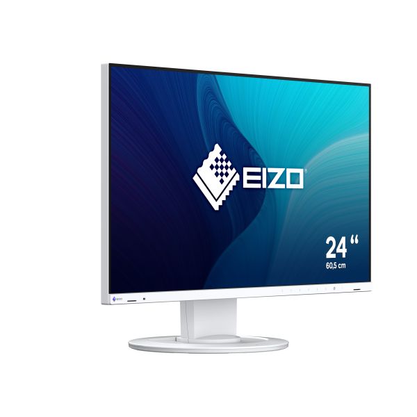 EIZO FlexScan EV2400R-WT computer monitor 60,5 cm (23.8") 1920 x 1080 Pixels Full HD LCD Wit (EV2400R-WT)