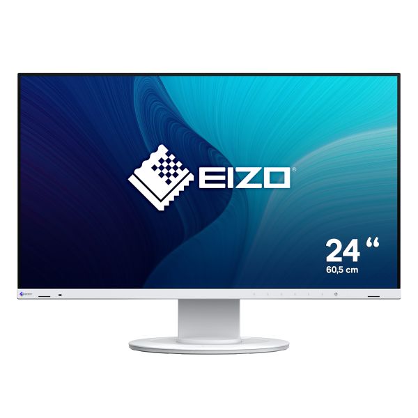 EIZO FlexScan EV2400R-WT computer monitor 60,5 cm (23.8") 1920 x 1080 Pixels Full HD LCD Wit (EV2400R-WT)