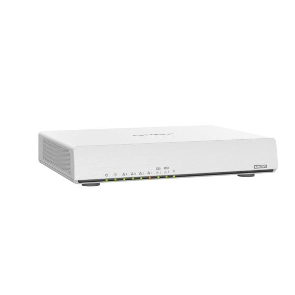 QNAP QHora-301W draadloze router 10 Gigabit Ethernet Dual-band (2.4 GHz / 5 GHz) Wit (QHORA-301W)