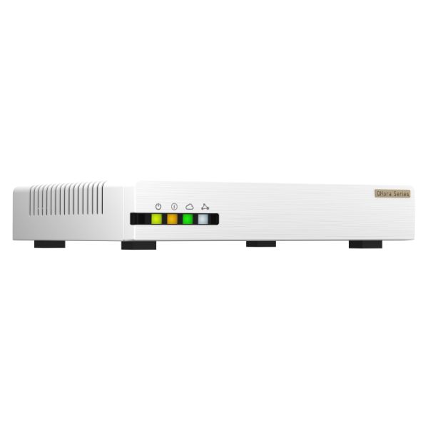 QNAP QHora-321 bedrade router 2.5 Gigabit Ethernet Wit (QHORA-321) QNAP QHora-321 bedrade router 2.5 Gigabit Ethernet Wit (QHORA-321)