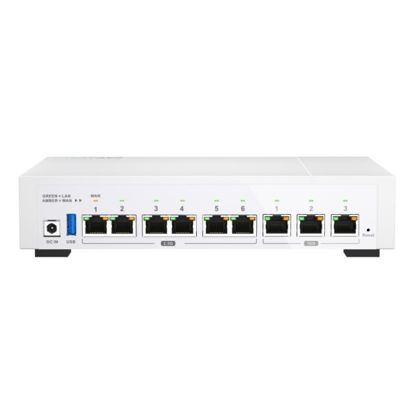 QNAP QHora-322 bedrade router 2.5 Gigabit Ethernet, 10 Gigabit Ethernet Wit (QHORA-322)