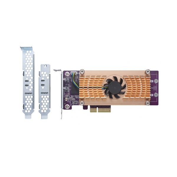 QNAP QM2-2P interfacekaart/-adapter Intern PCIe (QM2-2P) QNAP QM2-2P interfacekaart/-adapter Intern PCIe (QM2-2P)