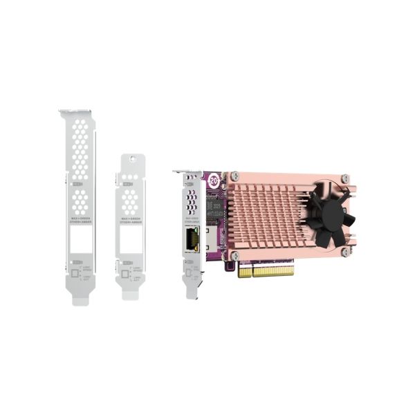 QNAP QM2 CARD interfacekaart/-adapter Intern PCIe (QM2-2P10G1TB)