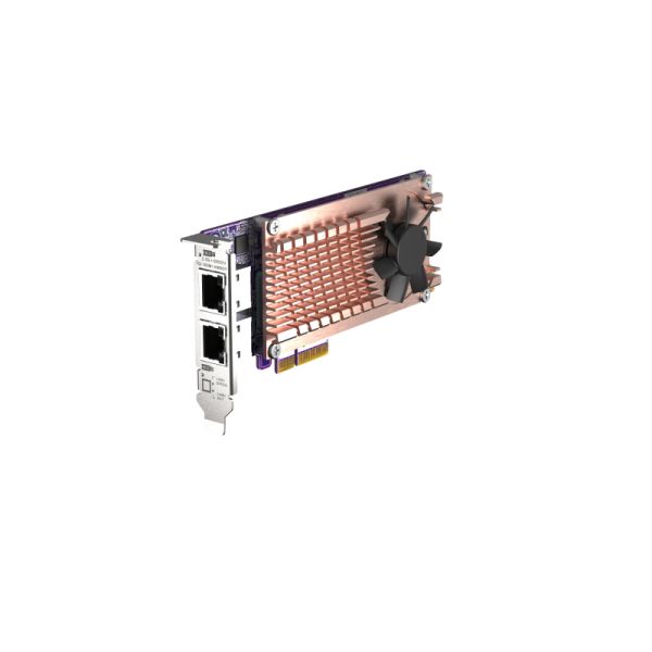QNAP QM2-2P2G2T netwerkkaart Intern Ethernet 2500 Mbit/s (QM2-2P2G2T)