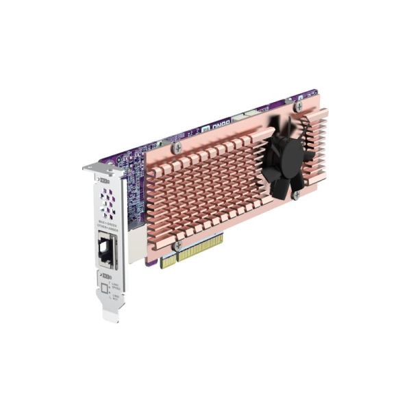 QNAP Card QM2 interfacekaart/-adapter Intern PCIe, RJ-45 (QM2-2P410G1T)