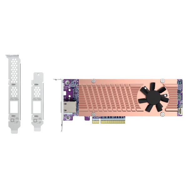 QNAP Card QM2 interfacekaart/-adapter Intern PCIe, RJ-45 (QM2-2P410G1T)