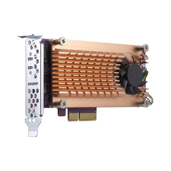 QNAP QM2-2S-220A interfacekaart/-adapter Intern M.2 (QM2-2S-220A)