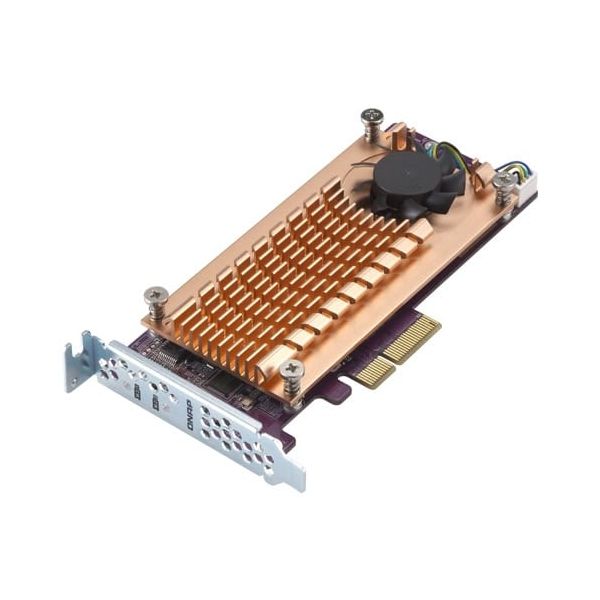 QNAP QM2-2S-220A interfacekaart/-adapter Intern M.2 (QM2-2S-220A) QNAP QM2-2S-220A interfacekaart/-adapter Intern M.2 (QM2-2S-220A)