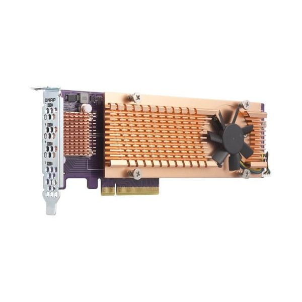 QNAP QM2-4P-384 interfacekaart/-adapter Intern PCIe (QM2-4P-384) QNAP QM2-4P-384 interfacekaart/-adapter Intern PCIe (QM2-4P-384)