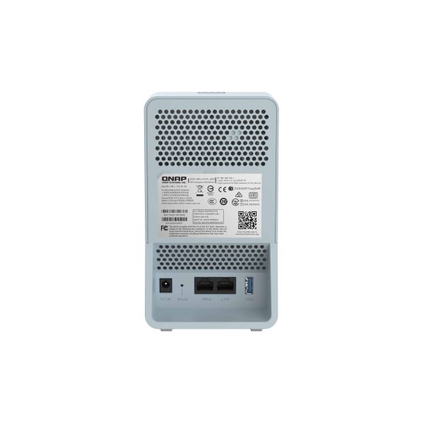 QNAP QMiro-201W draadloze router Gigabit Ethernet Dual-band (2.4 GHz / 5 GHz) Blauw (QMIRO-201W)