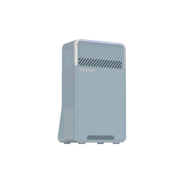 QNAP QMiro-201W draadloze router Gigabit Ethernet Dual-band (2.4 GHz / 5 GHz) Blauw (QMIRO-201W)