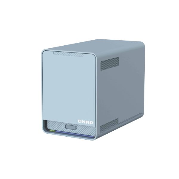 QNAP QMiroPlus-201W NAS Desktop Ethernet LAN Blauw J4125 (QMIROPLUS-201W)