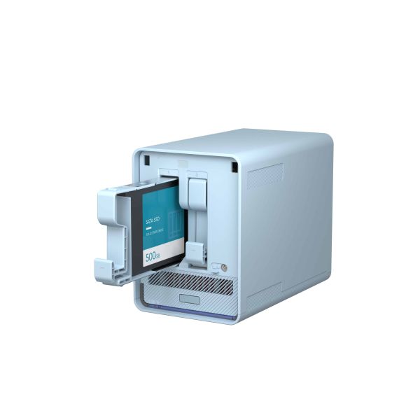 QNAP QMiroPlus-201W NAS Desktop Ethernet LAN Blauw J4125 (QMIROPLUS-201W)