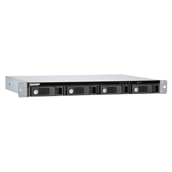 QNAP TR-004U behuizing voor opslagstations HDD-/SSD-behuizing Zwart, Grijs 2.5/3.5 (QNAP TR-004U)