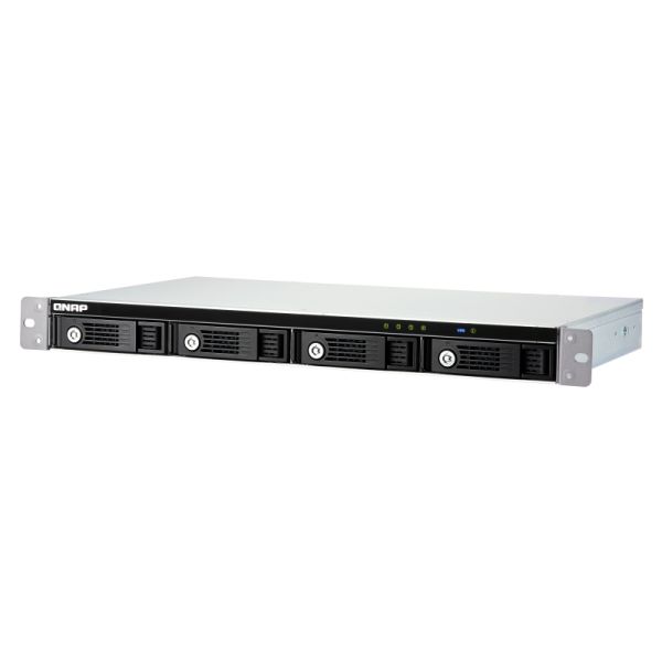 QNAP TR-004U behuizing voor opslagstations HDD-/SSD-behuizing Zwart, Grijs 2.5/3.5 (QNAP TR-004U)