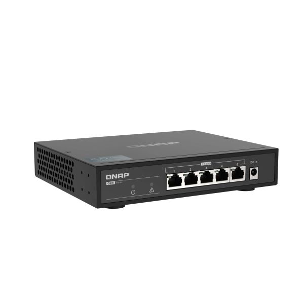 QNAP QSW-1105-5T netwerk-switch Unmanaged Gigabit Ethernet (10/100/1000) Zwart