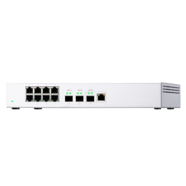 QNAP QSW-308-1C netwerk-switch Unmanaged Gigabit Ethernet (10/100/1000) Wit (QSW-308-1C)
