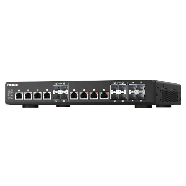 QNAP QSW-IM1200-8C netwerk-switch Managed L2 Geen Zwart (QSW-IM1200-8C)