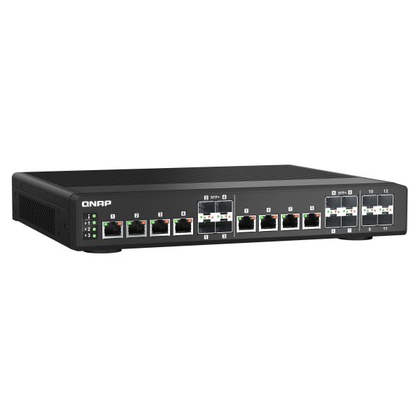 QNAP QSW-IM1200-8C netwerk-switch Managed L2 Geen Zwart (QSW-IM1200-8C)