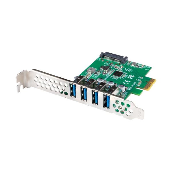 Lanberg kontroler PCI-E 4x USB 3.1 (PCE-US3-004)