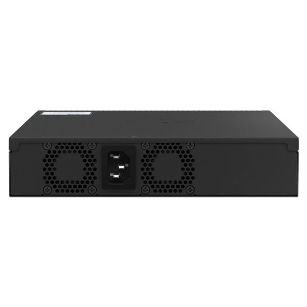 QNAP QSW-M2106PR-2S2T netwerk-switch Managed L2 10G Ethernet (100/1000/10000) Power over Ethernet (PoE) 1U Zwart (QSW-M2106PR-2S2T)