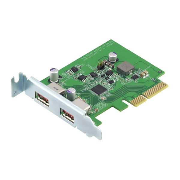 QNAP QXP-10G2U3A interfacekaart/-adapter Intern USB 3.2 Gen 2 (3.1 Gen 2) (QXP-10G2U3A)