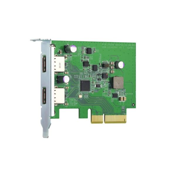 QNAP QXP-10G2U3A interfacekaart/-adapter Intern USB 3.2 Gen 2 (3.1 Gen 2) (QXP-10G2U3A) QNAP QXP-10G2U3A interfacekaart/-adapter Intern USB 3.2 Gen 2 (3.1 Gen 2) (QXP-10G2U3A)
