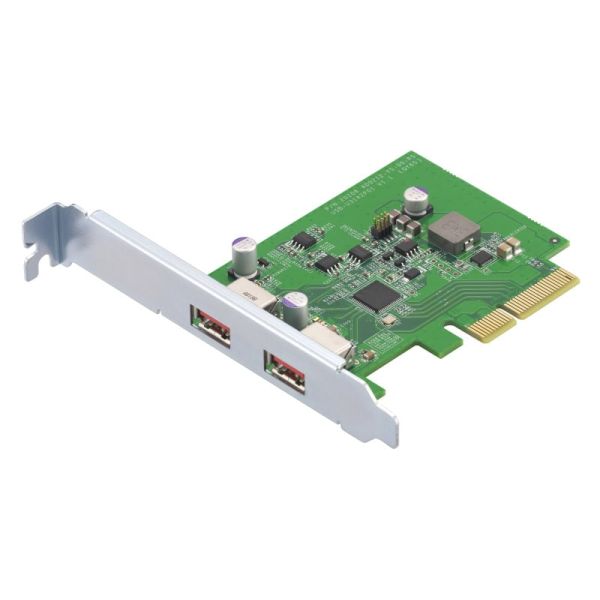 QNAP QXP-10G2U3A interfacekaart/-adapter Intern USB 3.2 Gen 2 (3.1 Gen 2) (QXP-10G2U3A) QNAP QXP-10G2U3A interfacekaart/-adapter Intern USB 3.2 Gen 2 (3.1 Gen 2) (QXP-10G2U3A)
