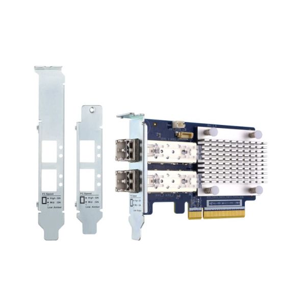 QNAP QXP-16G2FC netwerkkaart Intern Fiber 14025 Mbit/s (QXP-16G2FC)