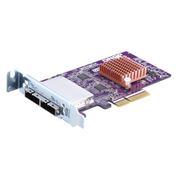 QNAP QXP-800ES-A1164 interfacekaart/-adapter Intern Mini-SAS (QXP-800ES-A1164)