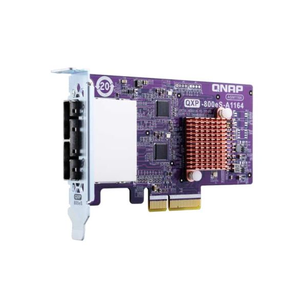 QNAP QXP-800ES-A1164 interfacekaart/-adapter Intern Mini-SAS (QXP-800ES-A1164)
