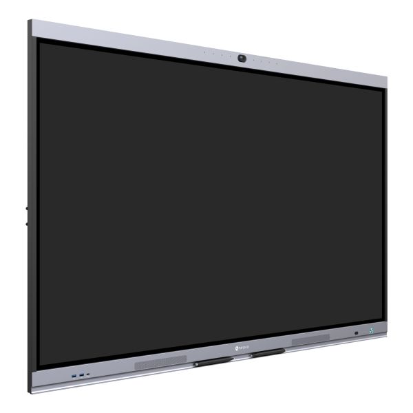 AG Neovo interactief whiteboard 163,8 cm (64.5") 3840 x 2160 Pixels Touchscreen Zwart, Zilver (IF654011G0000)