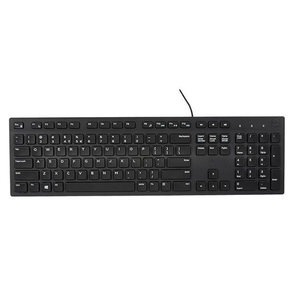 Dell Multimedia Keyboard KB216, QWERTY, US International, Black (G4D2W) (G4D2W)