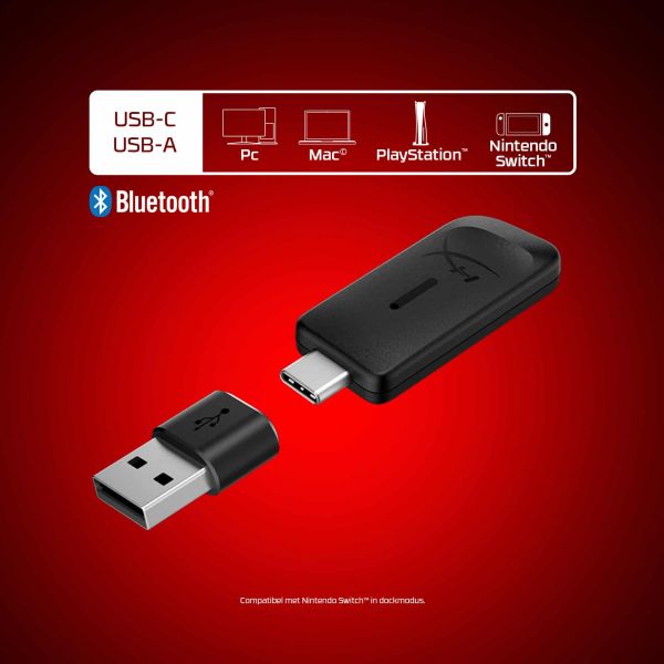 HyperX Cloud Flight 2 - Wireless Gaming Headset (zwart) (B5VC4AA)