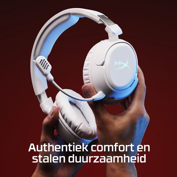 HyperX Cloud Flight 2 - Wireless Gaming Headset (White) (B5VC5AA) HyperX Cloud Flight 2 - Wireless Gaming Headset (White) (B5VC5AA)