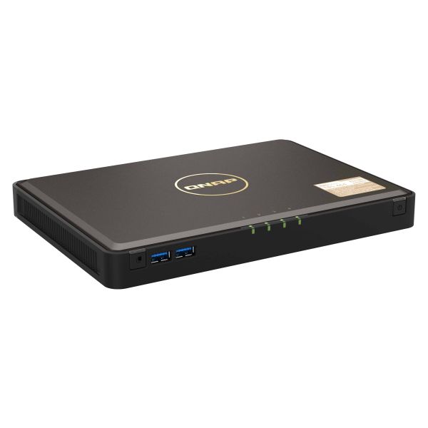 QNAP TBS-464 NAS Desktop Ethernet LAN Zwart N5105 (TBS-464-8G)
