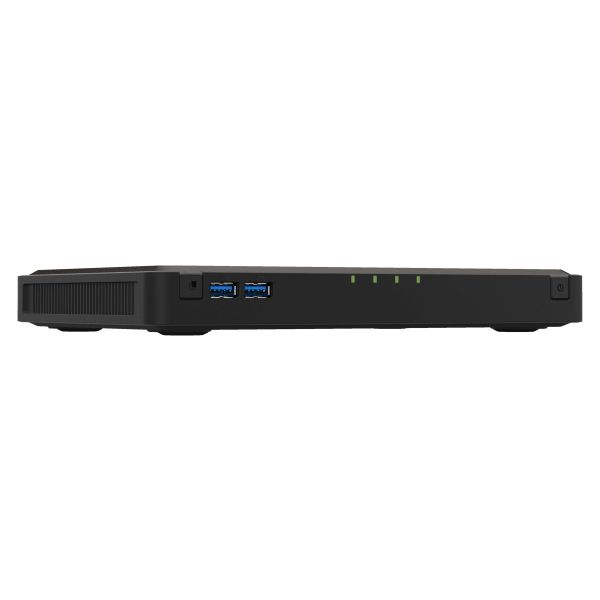 QNAP TBS-464 NAS Desktop Intel® Celeron® N5105 8 GB DDR4 0 TB QNAP Turbo System Zwart (TBS-464-8G) QNAP TBS-464 NAS Desktop Intel® Celeron® N5105 8 GB DDR4 0 TB QNAP Turbo System Zwart (TBS-464-8G)