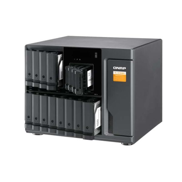QNAP TL-D1600S behuizing voor opslagstations HDD-/SSD-behuizing Zwart, Grijs 2.5/3.5 (TL-D1600S)