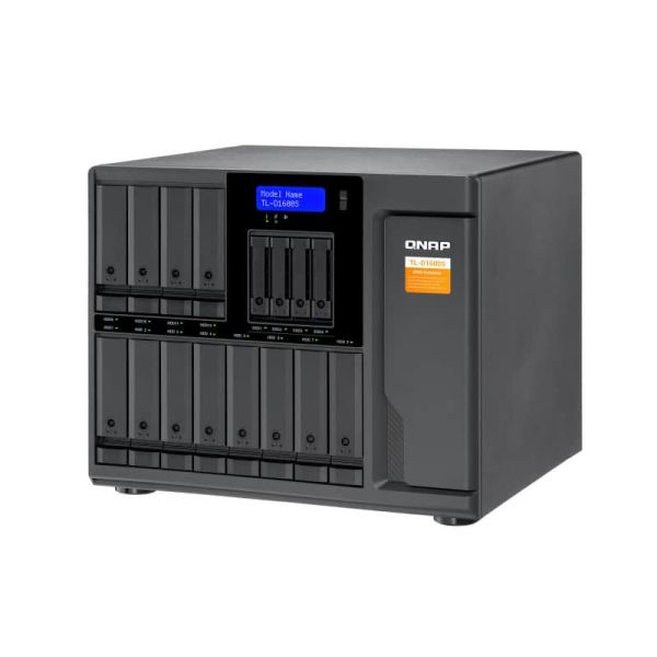 QNAP TL-D1600S behuizing voor opslagstations HDD-/SSD-behuizing Zwart, Grijs 2.5/3.5 (TL-D1600S)
