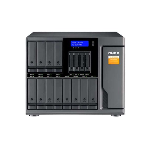 QNAP TL-D1600S behuizing voor opslagstations HDD-/SSD-behuizing Zwart, Grijs 2.5/3.5 (TL-D1600S)