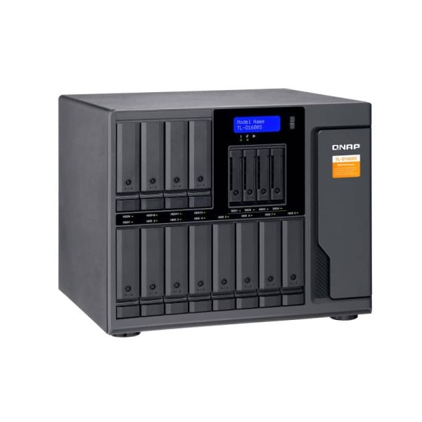 QNAP TL-D1600S behuizing voor opslagstations HDD-/SSD-behuizing Zwart, Grijs 2.5/3.5 (TL-D1600S)