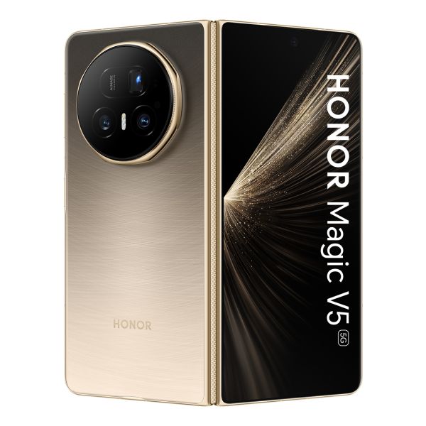 Honor MAGIC V5 20,2 cm (7.95") MagicOS 9.0.1 5G USB Type-C 16 GB 512 GB 5820 mAh Goud (5109BUHJ)