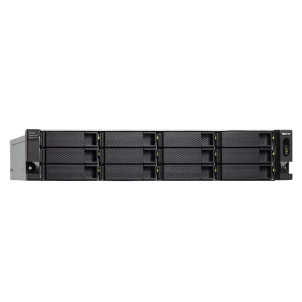 QNAP TL-R1200C-RP behuizing voor opslagstations HDD-/SSD-behuizing Zwart, Grijs 2.5/3.5 (TL-R1200C-RP)